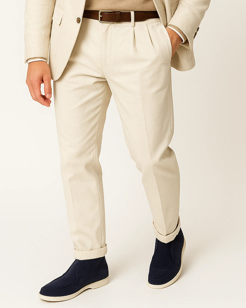 MARINA HIGH LOAFERS - NAVY BLUE