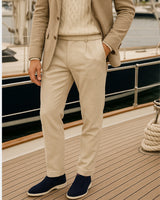 MARINA HIGH LOAFERS - NAVY BLUE