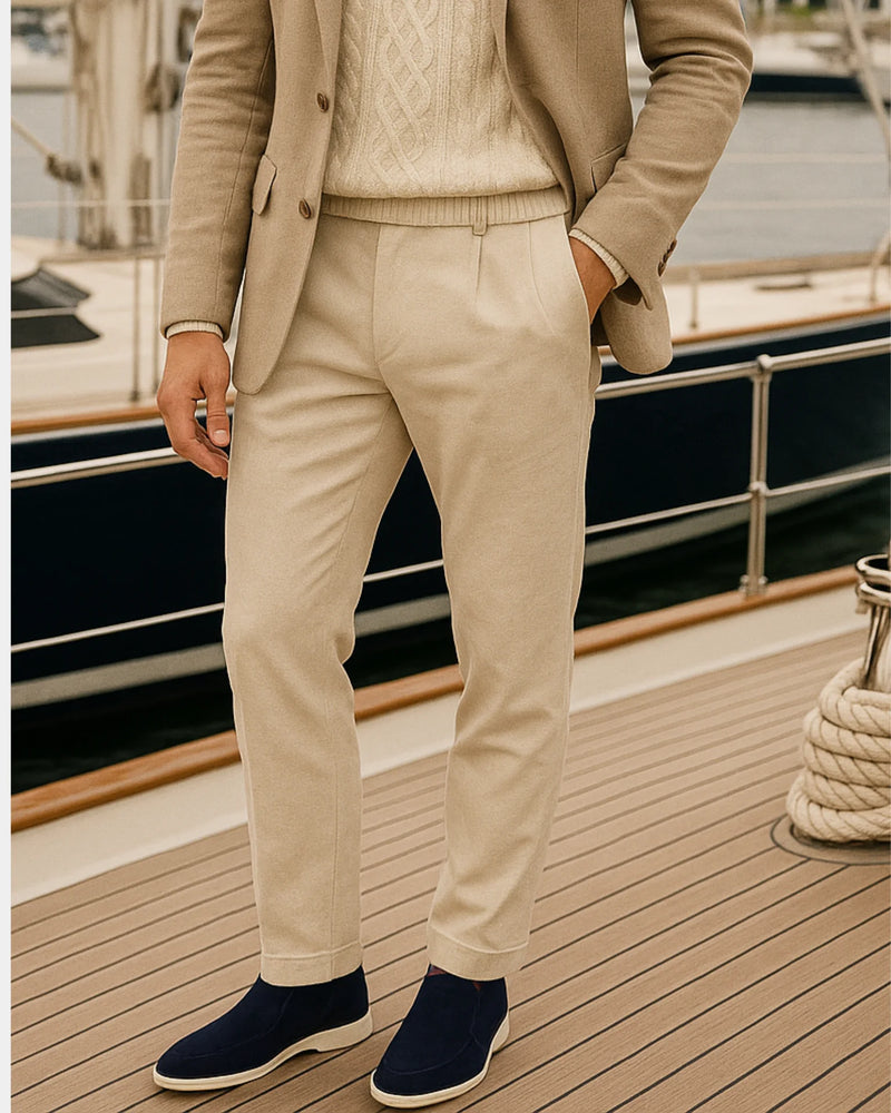 MARINA HIGH LOAFERS - NAVY BLUE
