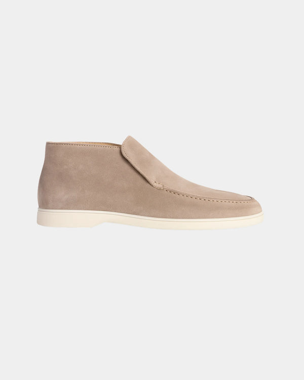 MARINA HIGH LOAFERS - BEIGE