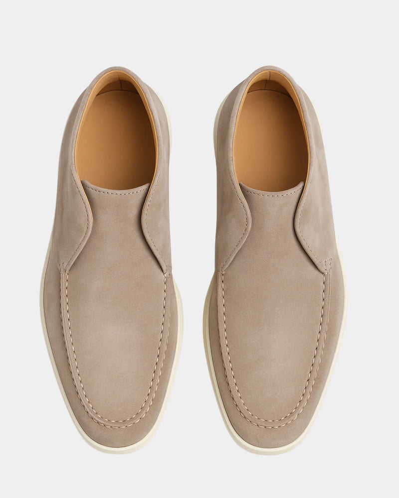 MARINA HIGH LOAFERS - BEIGE