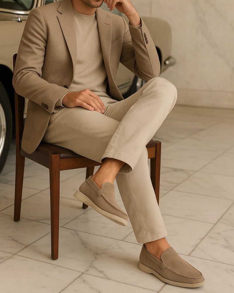 MARINA LOAFERS - BEIGE