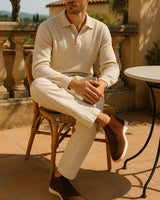 MARINA HIGH LOAFERS - BROWN