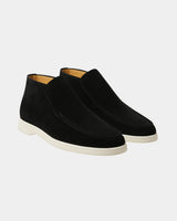 MARINA HIGH LOAFERS - BLACK