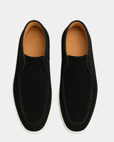MARINA HIGH LOAFERS - BLACK