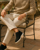 MARINA HIGH LOAFERS - BLACK